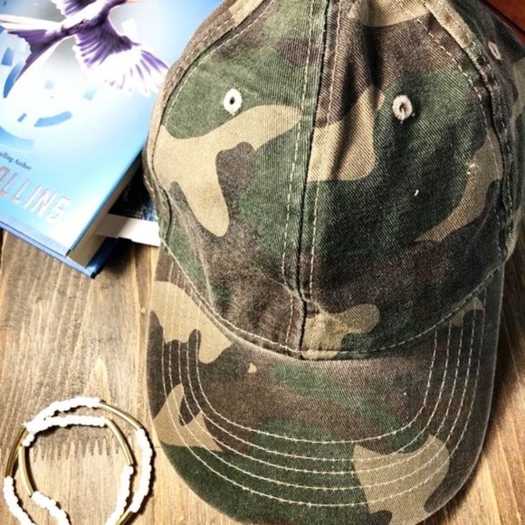 Alquimia Accessories - 100 C0TT0N  CAMO DENIM HAT